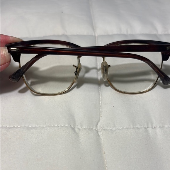 Ray-Ban Brown and Gold Aviator Glasses - Picture 10 of 13